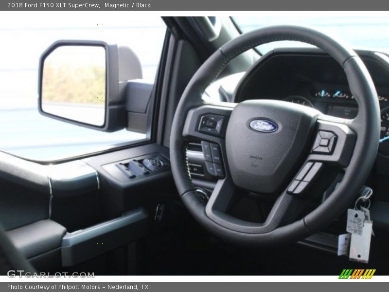 Magnetic / Black 2018 Ford F150 XLT SuperCrew
