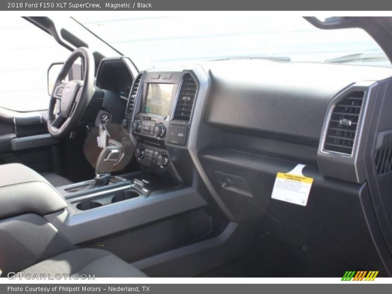 Magnetic / Black 2018 Ford F150 XLT SuperCrew