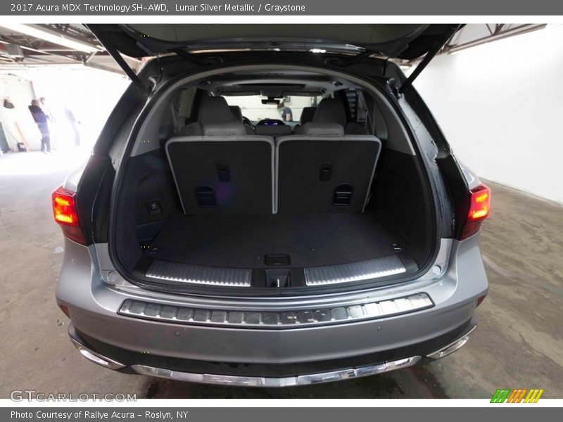 Lunar Silver Metallic / Graystone 2017 Acura MDX Technology SH-AWD