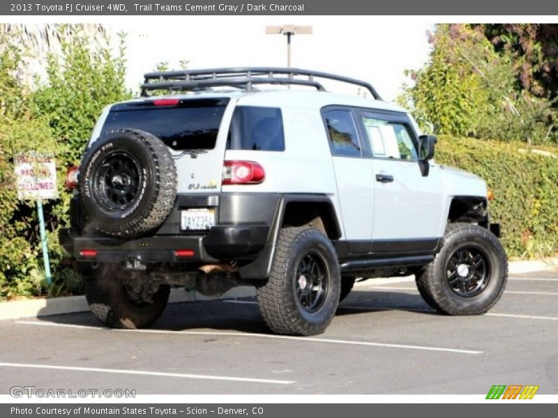 Trail Teams Cement Gray / Dark Charcoal 2013 Toyota FJ Cruiser 4WD