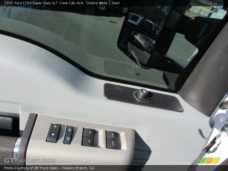 Oxford White / Steel 2015 Ford F250 Super Duty XLT Crew Cab 4x4