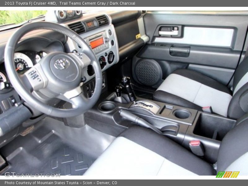 Trail Teams Cement Gray / Dark Charcoal 2013 Toyota FJ Cruiser 4WD