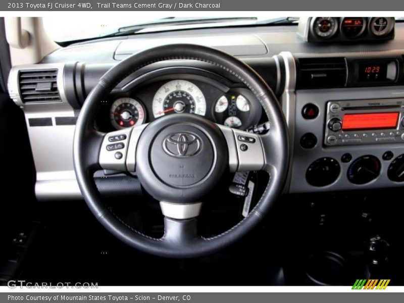 Trail Teams Cement Gray / Dark Charcoal 2013 Toyota FJ Cruiser 4WD