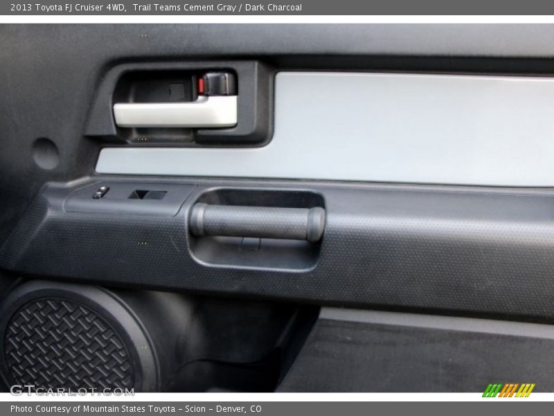 Trail Teams Cement Gray / Dark Charcoal 2013 Toyota FJ Cruiser 4WD