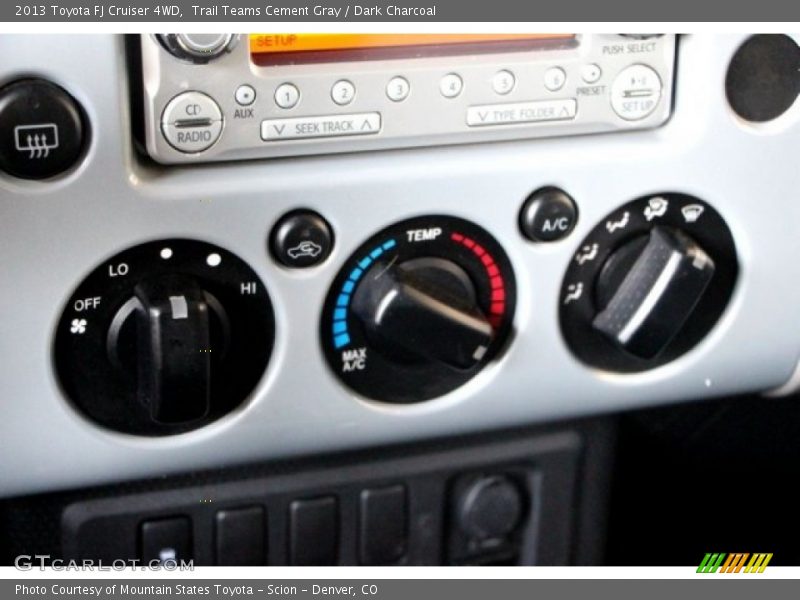 Trail Teams Cement Gray / Dark Charcoal 2013 Toyota FJ Cruiser 4WD