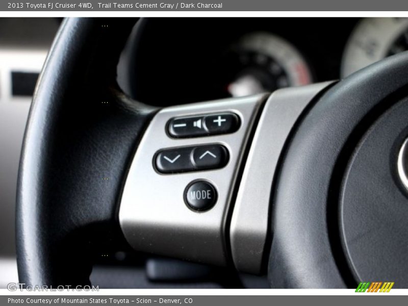 Trail Teams Cement Gray / Dark Charcoal 2013 Toyota FJ Cruiser 4WD
