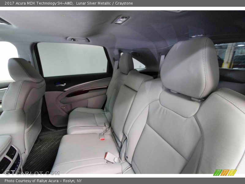 Lunar Silver Metallic / Graystone 2017 Acura MDX Technology SH-AWD
