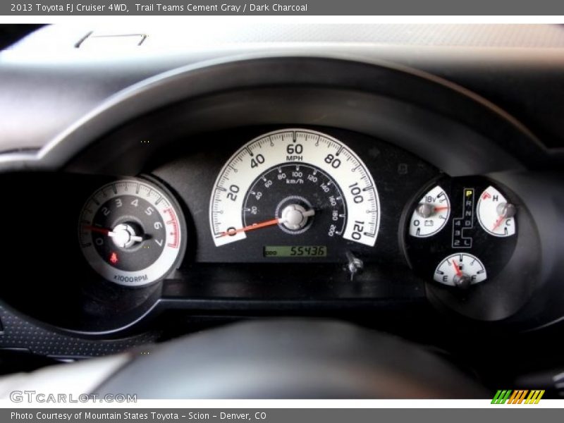 Trail Teams Cement Gray / Dark Charcoal 2013 Toyota FJ Cruiser 4WD