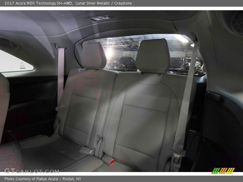 Lunar Silver Metallic / Graystone 2017 Acura MDX Technology SH-AWD