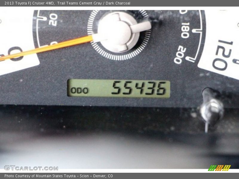 Trail Teams Cement Gray / Dark Charcoal 2013 Toyota FJ Cruiser 4WD