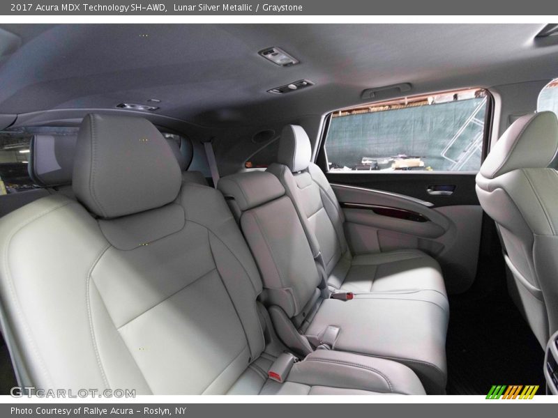 Lunar Silver Metallic / Graystone 2017 Acura MDX Technology SH-AWD