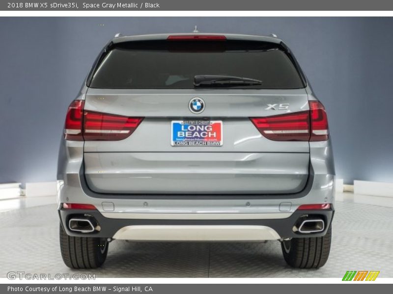 Space Gray Metallic / Black 2018 BMW X5 sDrive35i