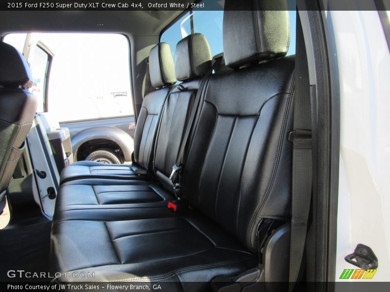 Oxford White / Steel 2015 Ford F250 Super Duty XLT Crew Cab 4x4