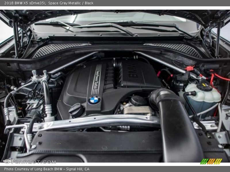 Space Gray Metallic / Black 2018 BMW X5 sDrive35i