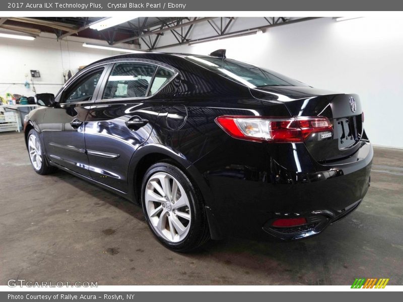 Crystal Black Pearl / Ebony 2017 Acura ILX Technology Plus