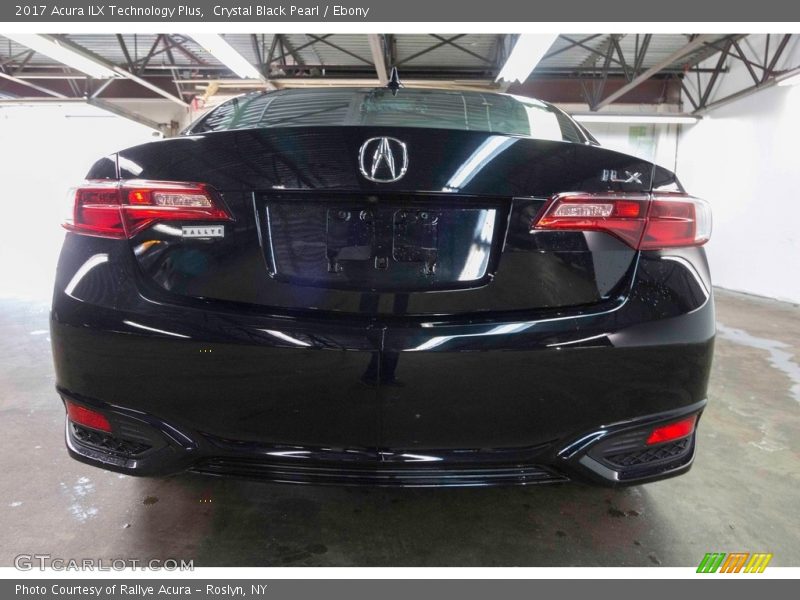 Crystal Black Pearl / Ebony 2017 Acura ILX Technology Plus