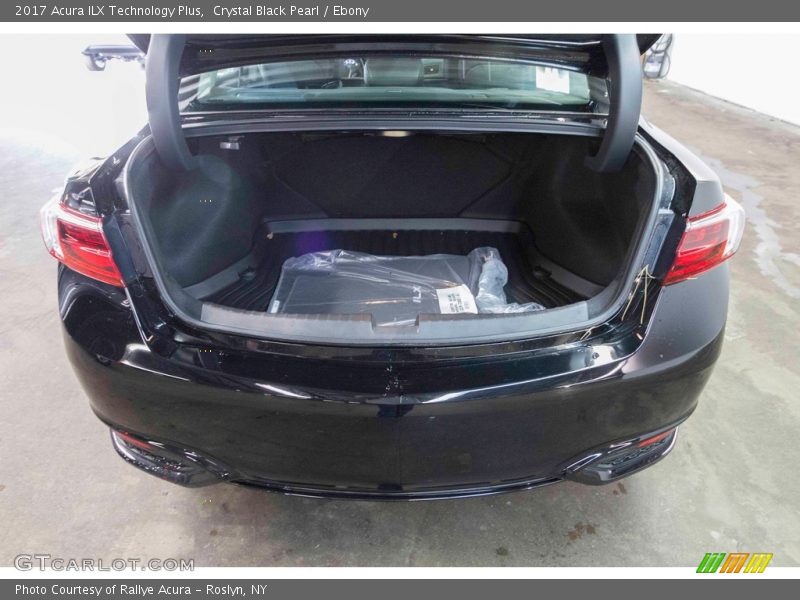 Crystal Black Pearl / Ebony 2017 Acura ILX Technology Plus
