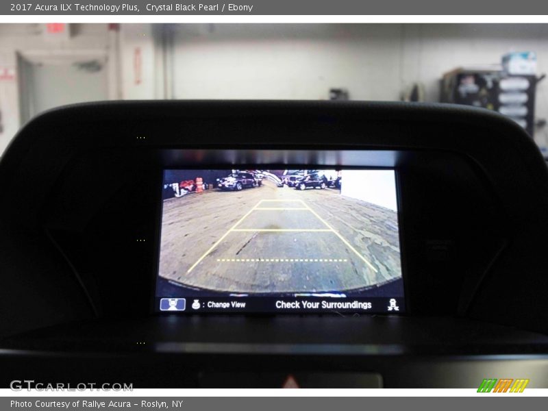 Crystal Black Pearl / Ebony 2017 Acura ILX Technology Plus