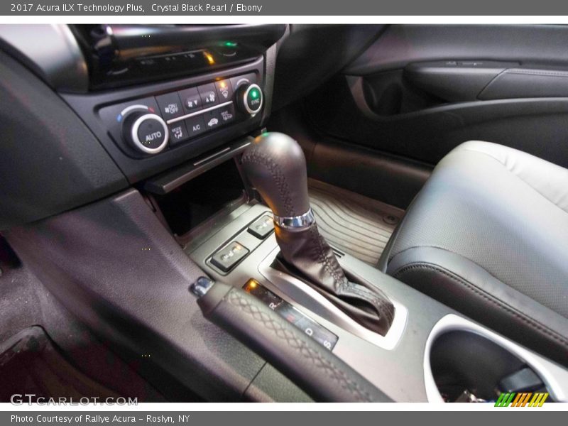 Crystal Black Pearl / Ebony 2017 Acura ILX Technology Plus