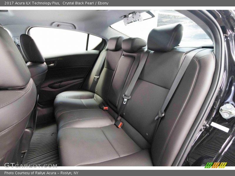 Crystal Black Pearl / Ebony 2017 Acura ILX Technology Plus