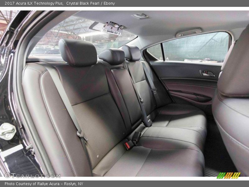 Crystal Black Pearl / Ebony 2017 Acura ILX Technology Plus