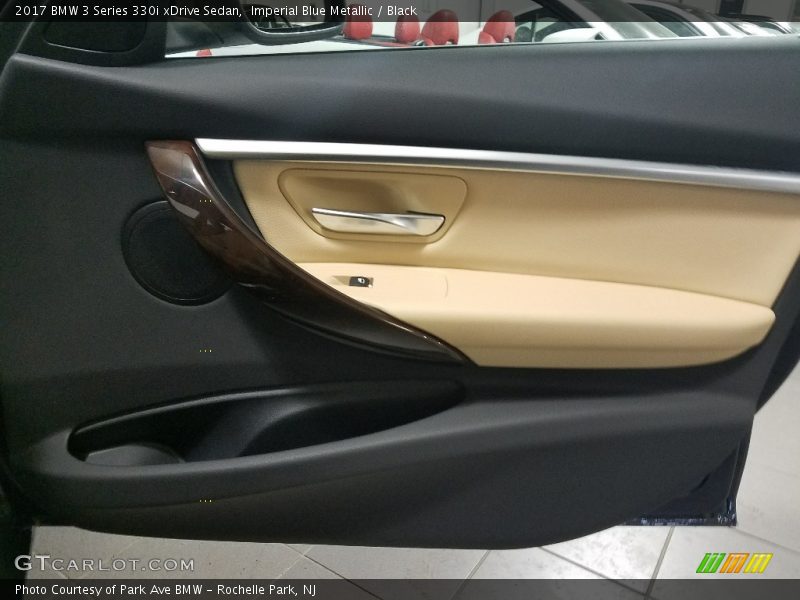 Imperial Blue Metallic / Black 2017 BMW 3 Series 330i xDrive Sedan