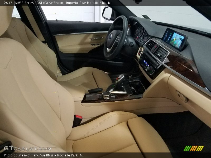 Imperial Blue Metallic / Black 2017 BMW 3 Series 330i xDrive Sedan