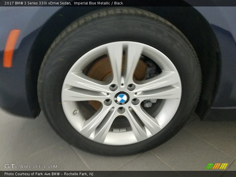 Imperial Blue Metallic / Black 2017 BMW 3 Series 330i xDrive Sedan