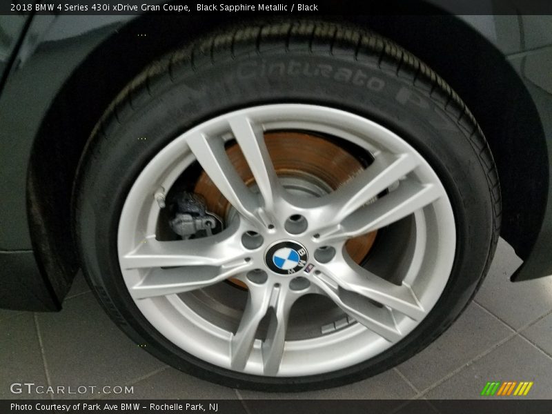 Black Sapphire Metallic / Black 2018 BMW 4 Series 430i xDrive Gran Coupe