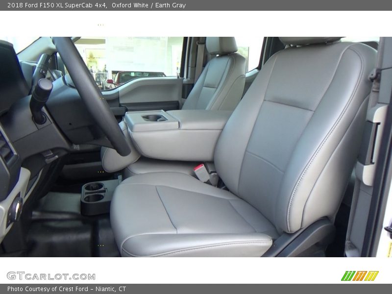 Front Seat of 2018 F150 XL SuperCab 4x4