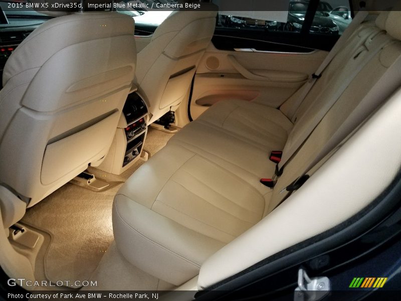 Imperial Blue Metallic / Canberra Beige 2015 BMW X5 xDrive35d