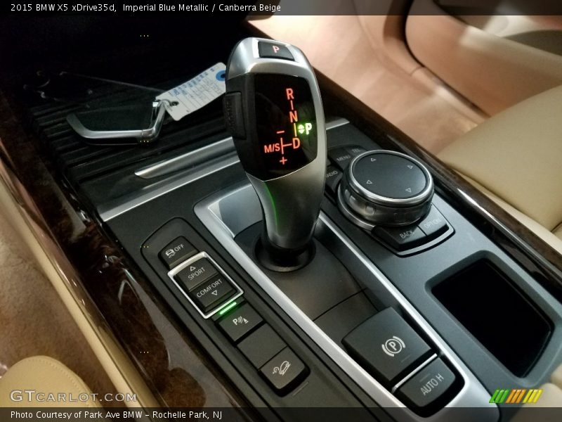 Imperial Blue Metallic / Canberra Beige 2015 BMW X5 xDrive35d