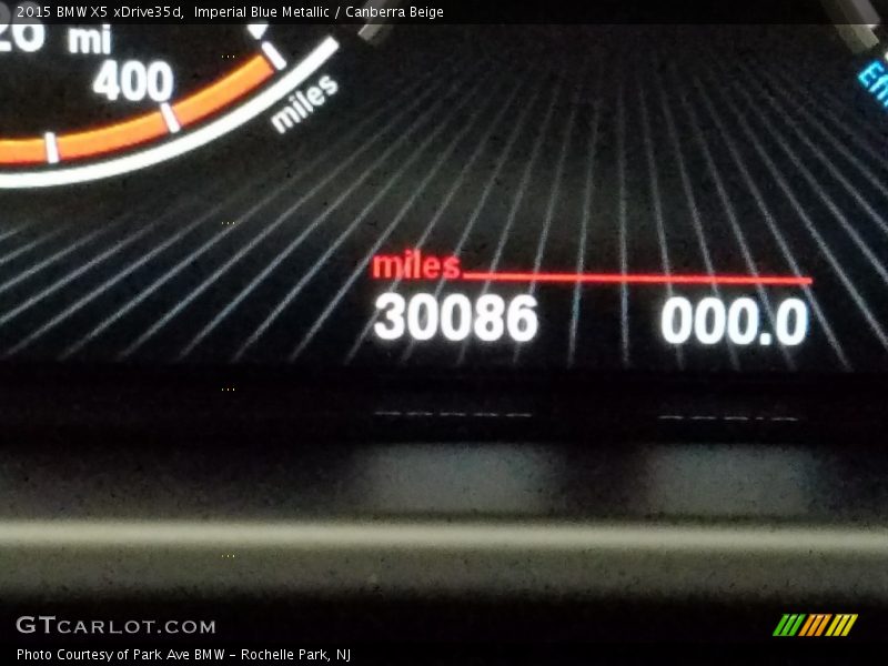 Imperial Blue Metallic / Canberra Beige 2015 BMW X5 xDrive35d
