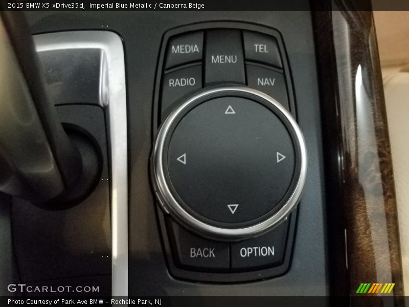 Imperial Blue Metallic / Canberra Beige 2015 BMW X5 xDrive35d