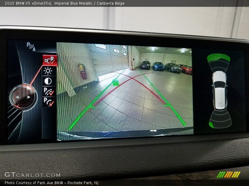 Imperial Blue Metallic / Canberra Beige 2015 BMW X5 xDrive35d