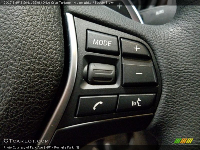 Alpine White / Saddle Brown 2017 BMW 3 Series 330i xDrive Gran Turismo