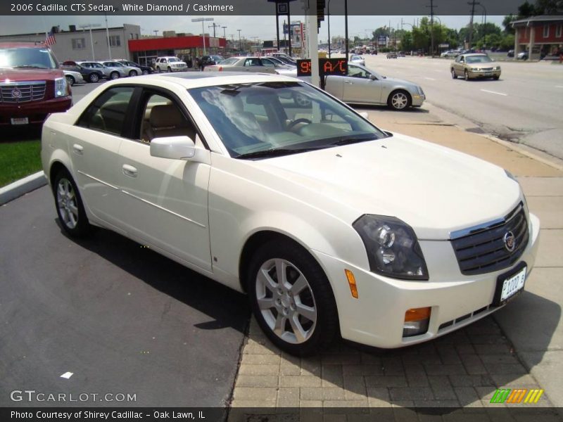 White Diamond / Cashmere 2006 Cadillac CTS Sedan