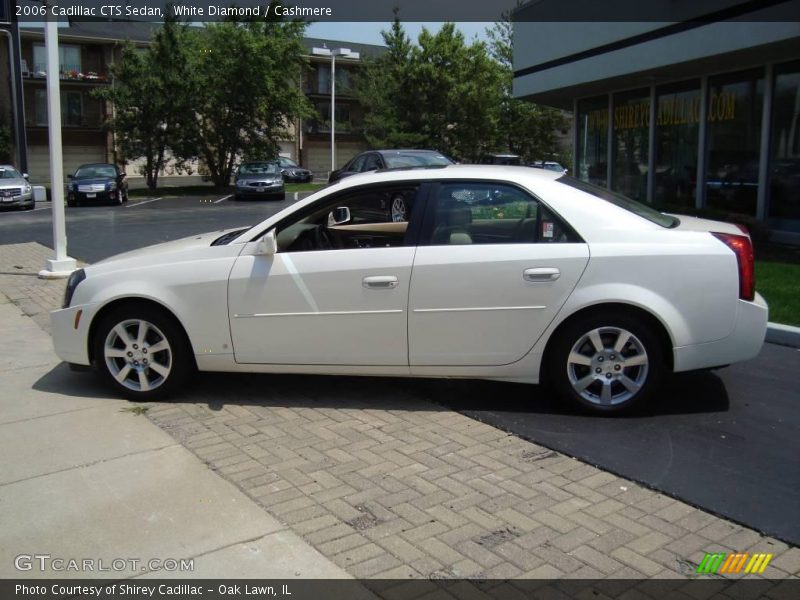 White Diamond / Cashmere 2006 Cadillac CTS Sedan