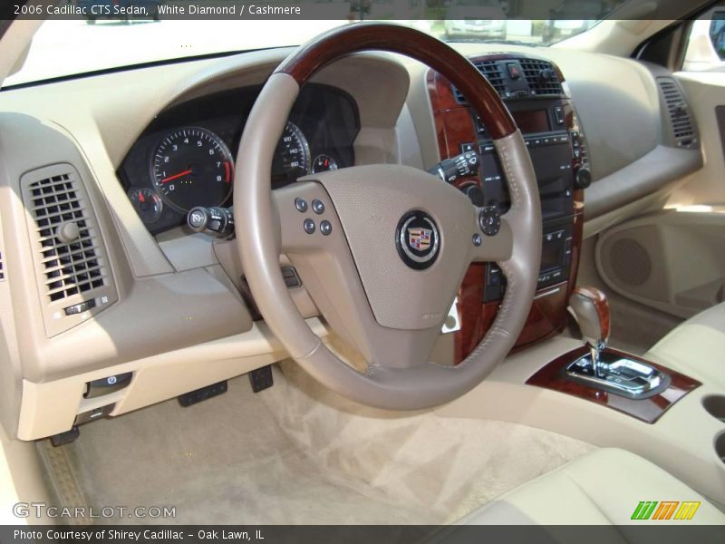 White Diamond / Cashmere 2006 Cadillac CTS Sedan