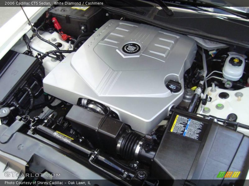 White Diamond / Cashmere 2006 Cadillac CTS Sedan
