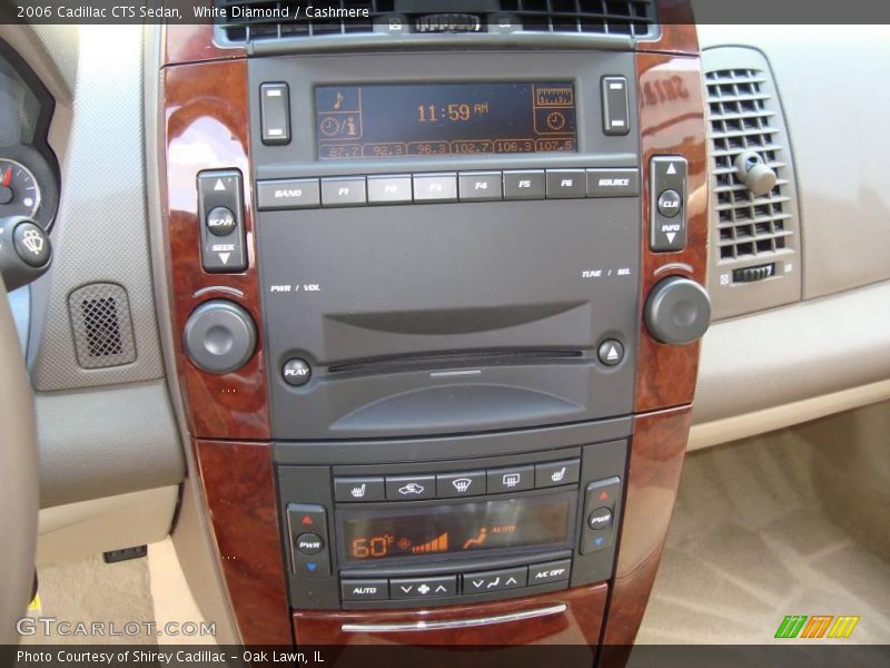 White Diamond / Cashmere 2006 Cadillac CTS Sedan