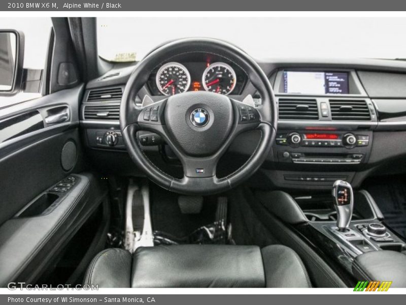 Alpine White / Black 2010 BMW X6 M