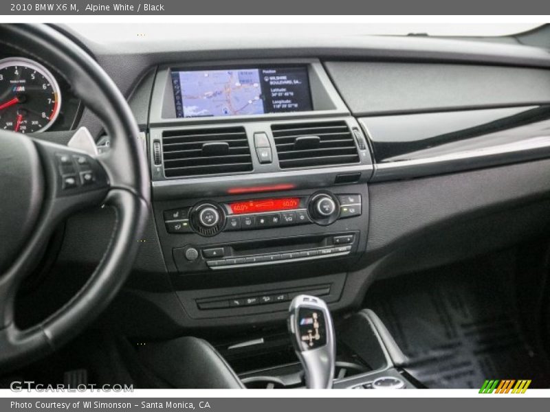 Alpine White / Black 2010 BMW X6 M