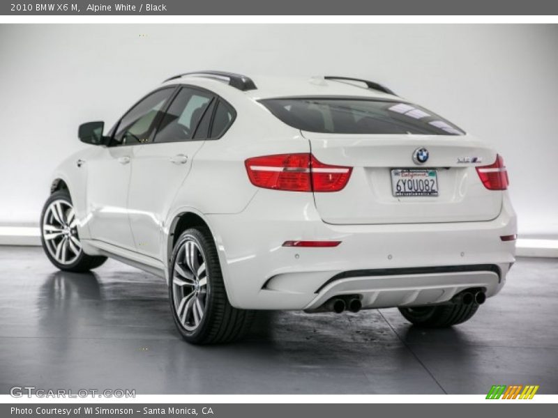 Alpine White / Black 2010 BMW X6 M