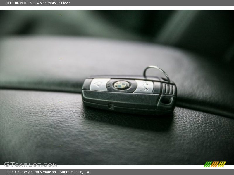 Alpine White / Black 2010 BMW X6 M