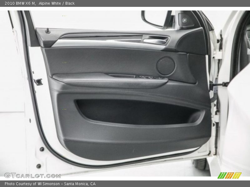 Alpine White / Black 2010 BMW X6 M