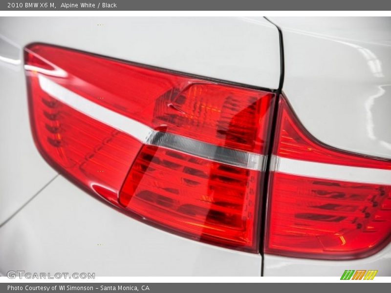 Alpine White / Black 2010 BMW X6 M