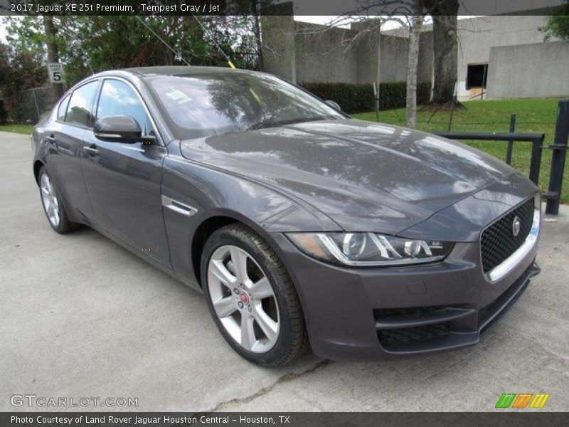 Tempest Gray / Jet 2017 Jaguar XE 25t Premium