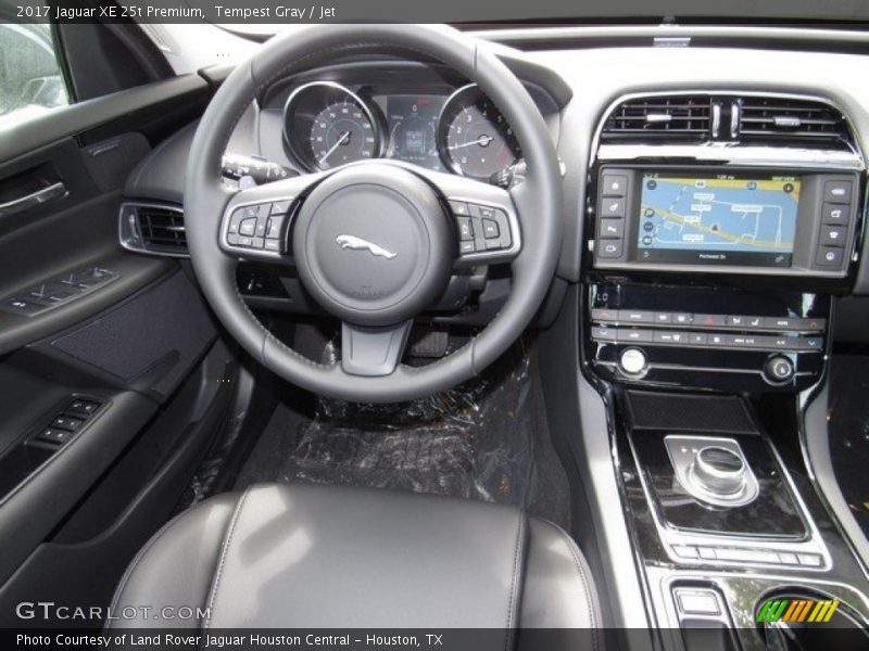Tempest Gray / Jet 2017 Jaguar XE 25t Premium