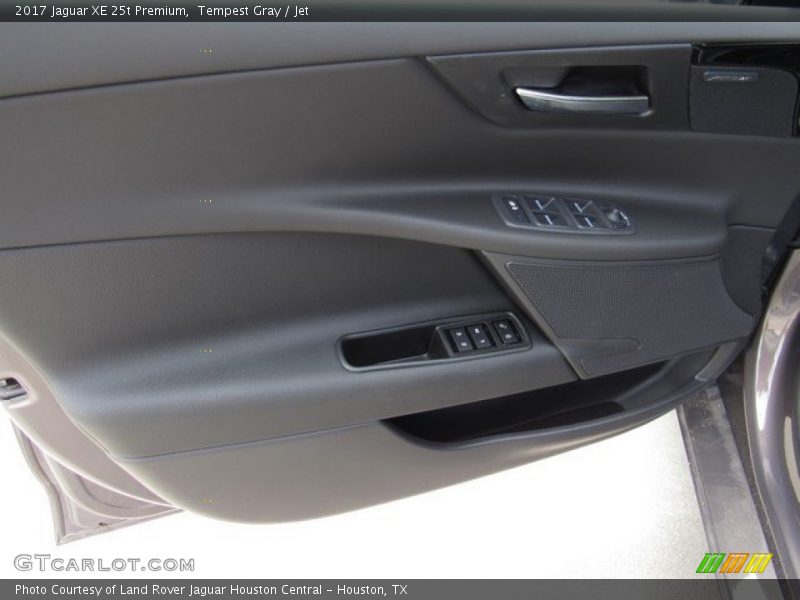 Tempest Gray / Jet 2017 Jaguar XE 25t Premium